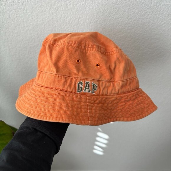 Gap Orange Bucket Hat - Picture 1 of 5